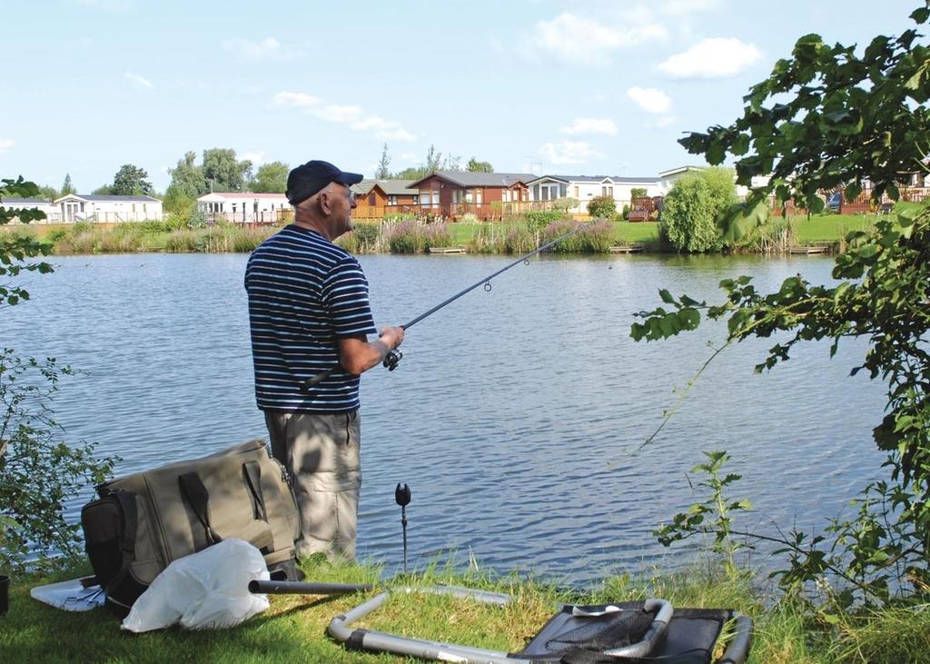 The Springs Lakeside Holiday Park Fladbury Rum bild